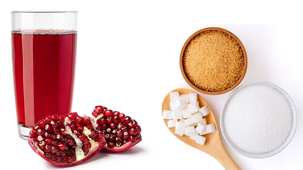 Pomegranate Juice and Sugar Substitution For Pomegranate Molasses