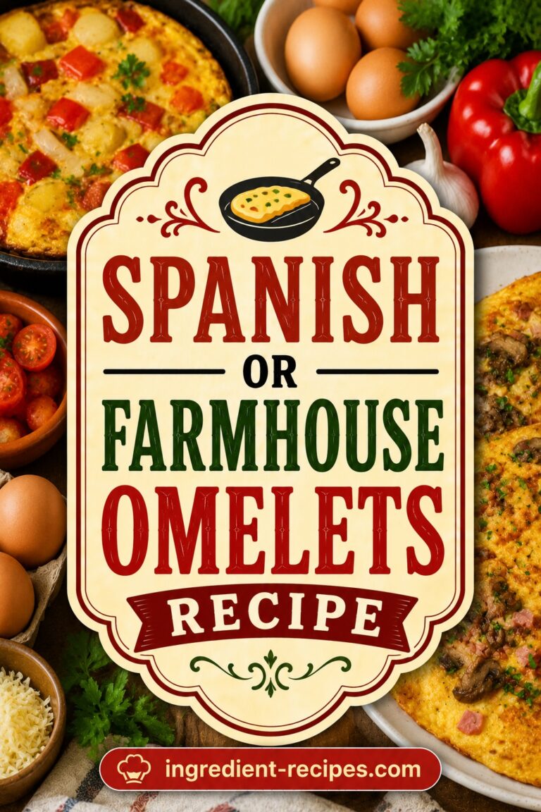 Spanish Or Farmhouse Omelets Recipe