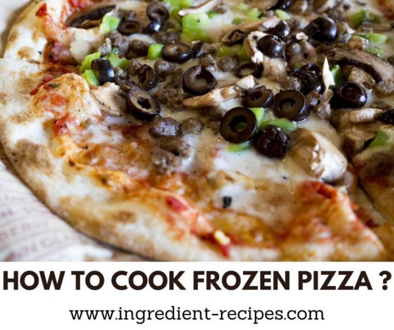 How To Cook Frozen Pizza ?