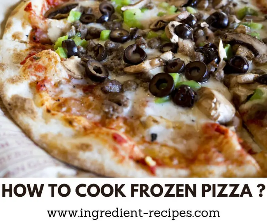 How To Cook Frozen Pizza