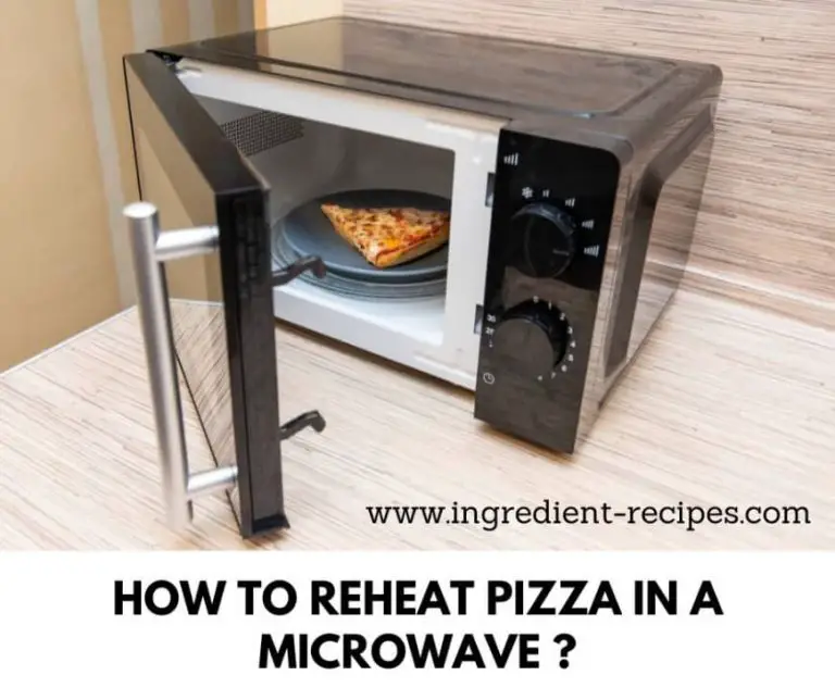 How To Reheat Pizza In A Microwave ?