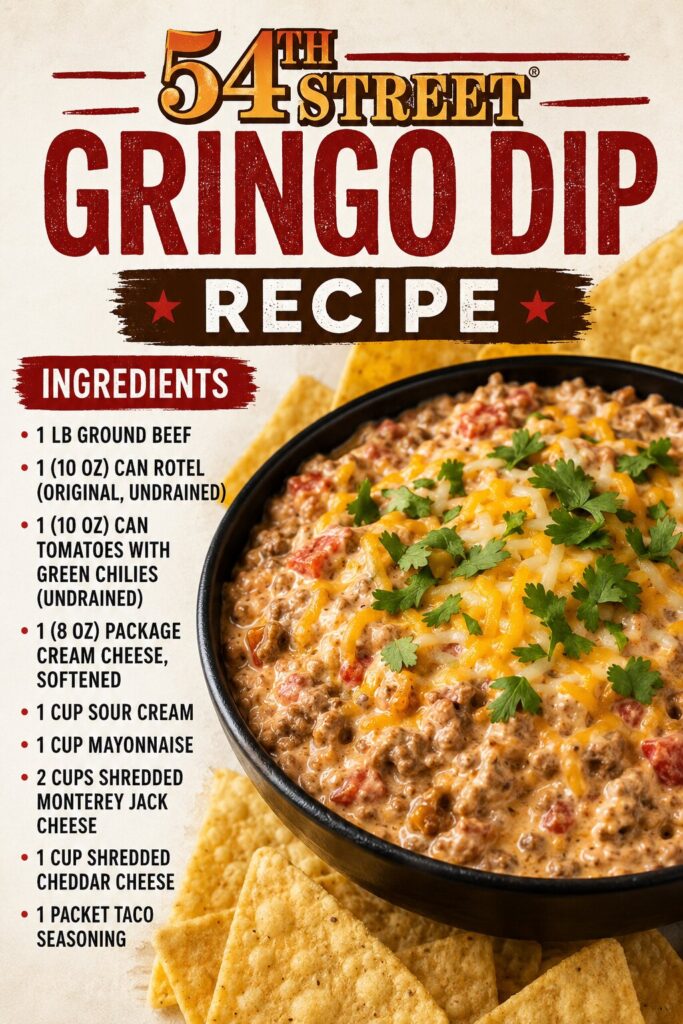 54th Street Gringo Dip Recipe