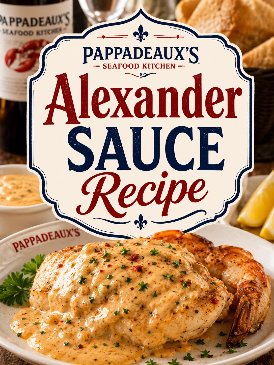Pappadeaux's Alexander Sauce Recipe