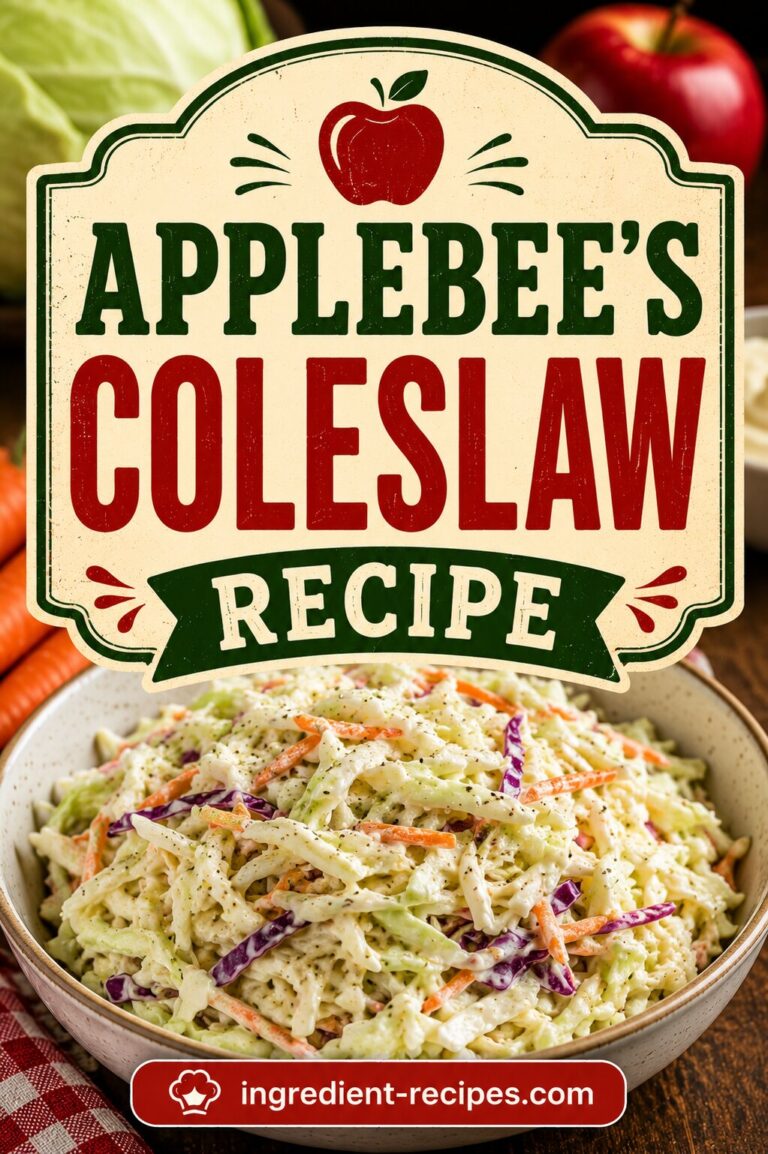 Applebee’s Coleslaw Recipe