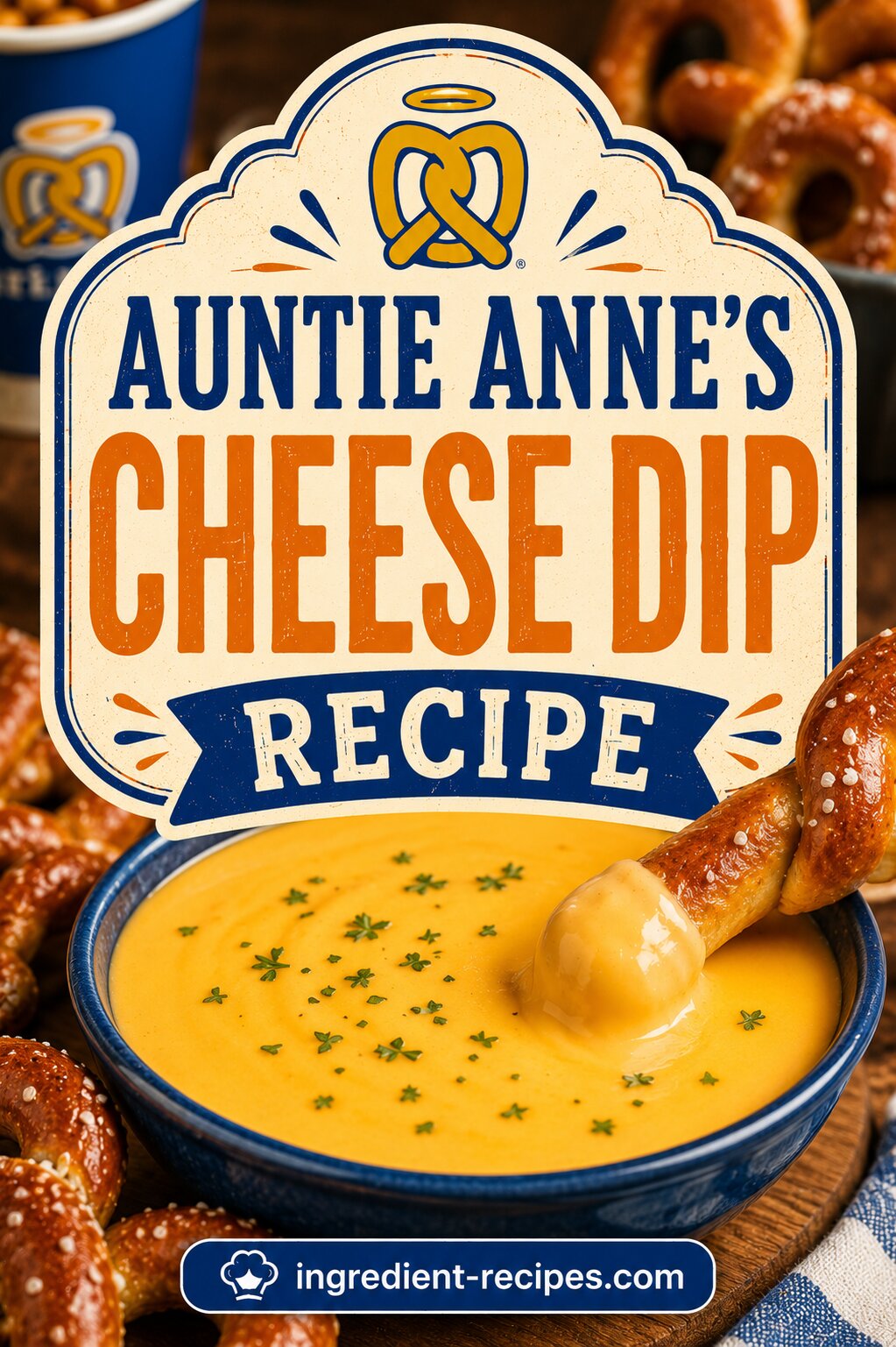 Auntie Anne’s Cheese Dip Recipe