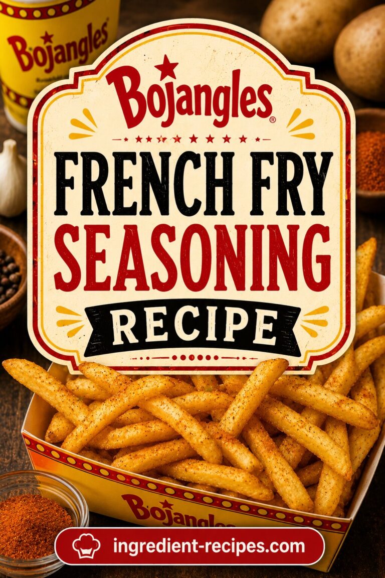 Bojangles French Fry Seasoning Recipe