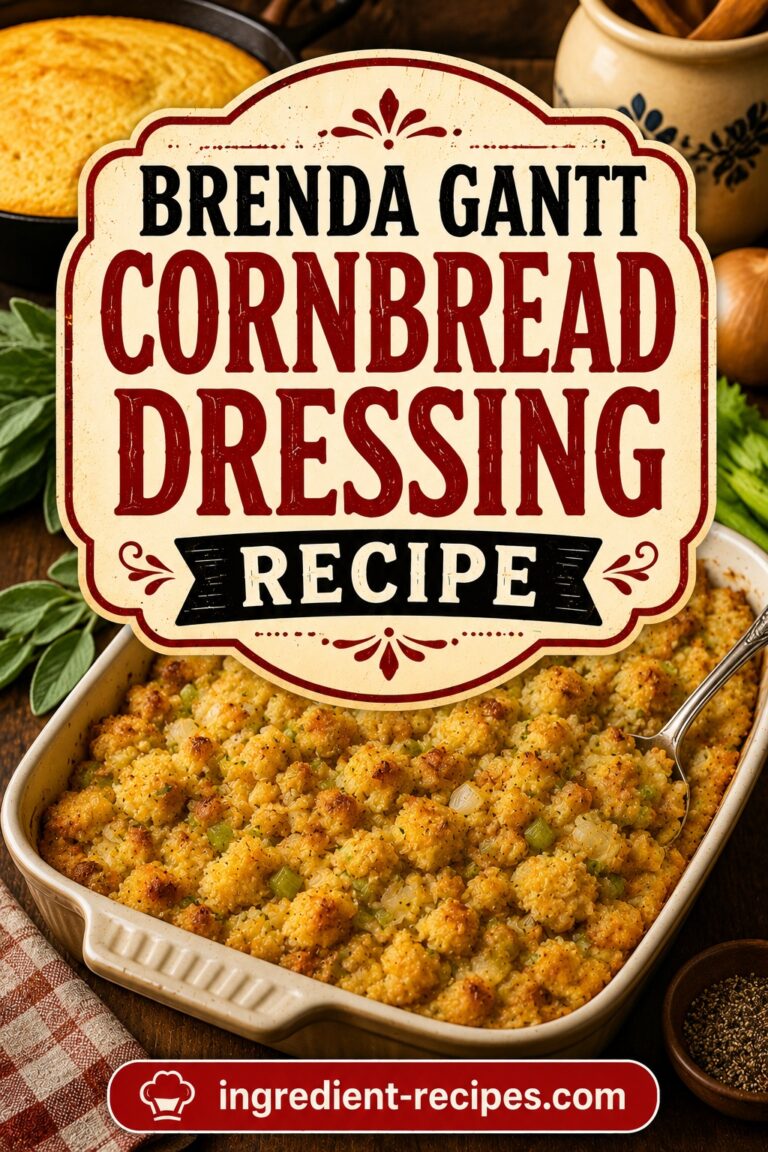 Brenda Gantt Cornbread Dressing Recipe