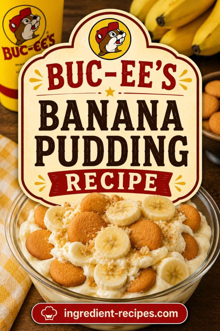 Buc‑ee’s Banana Pudding Recipe