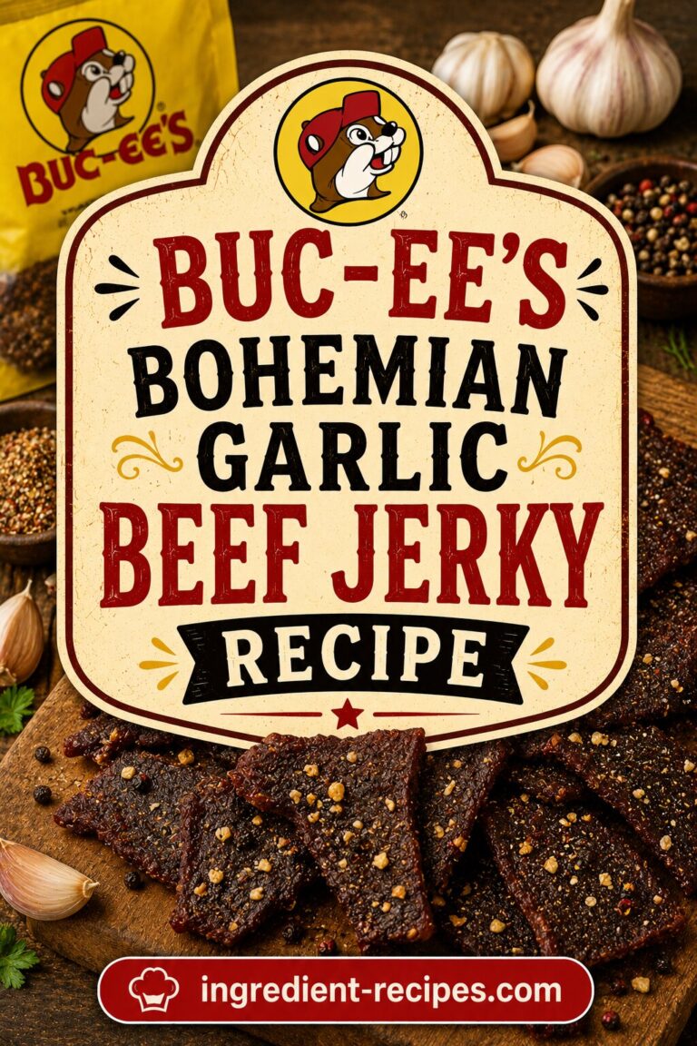 Buc-ee’s Bohemian Garlic Beef Jerky Recipe