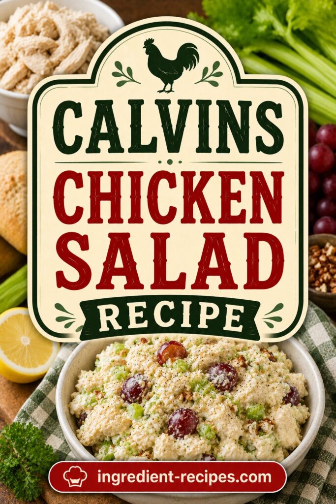 Calvins Chicken Salad Recipe