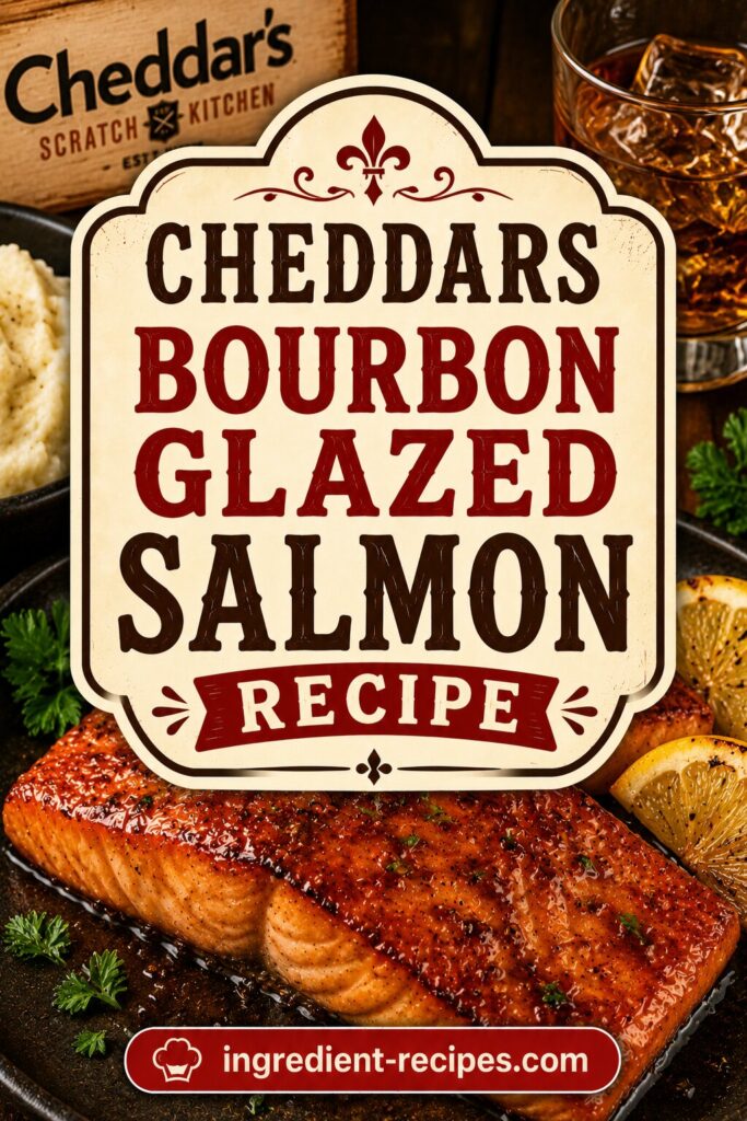 Cheddars Bourbon Glazed Salmon Recipe