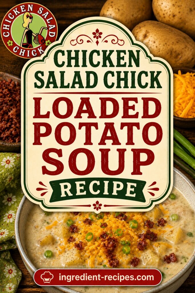 Chicken Salad Chick Loaded Potato Soup Recipe