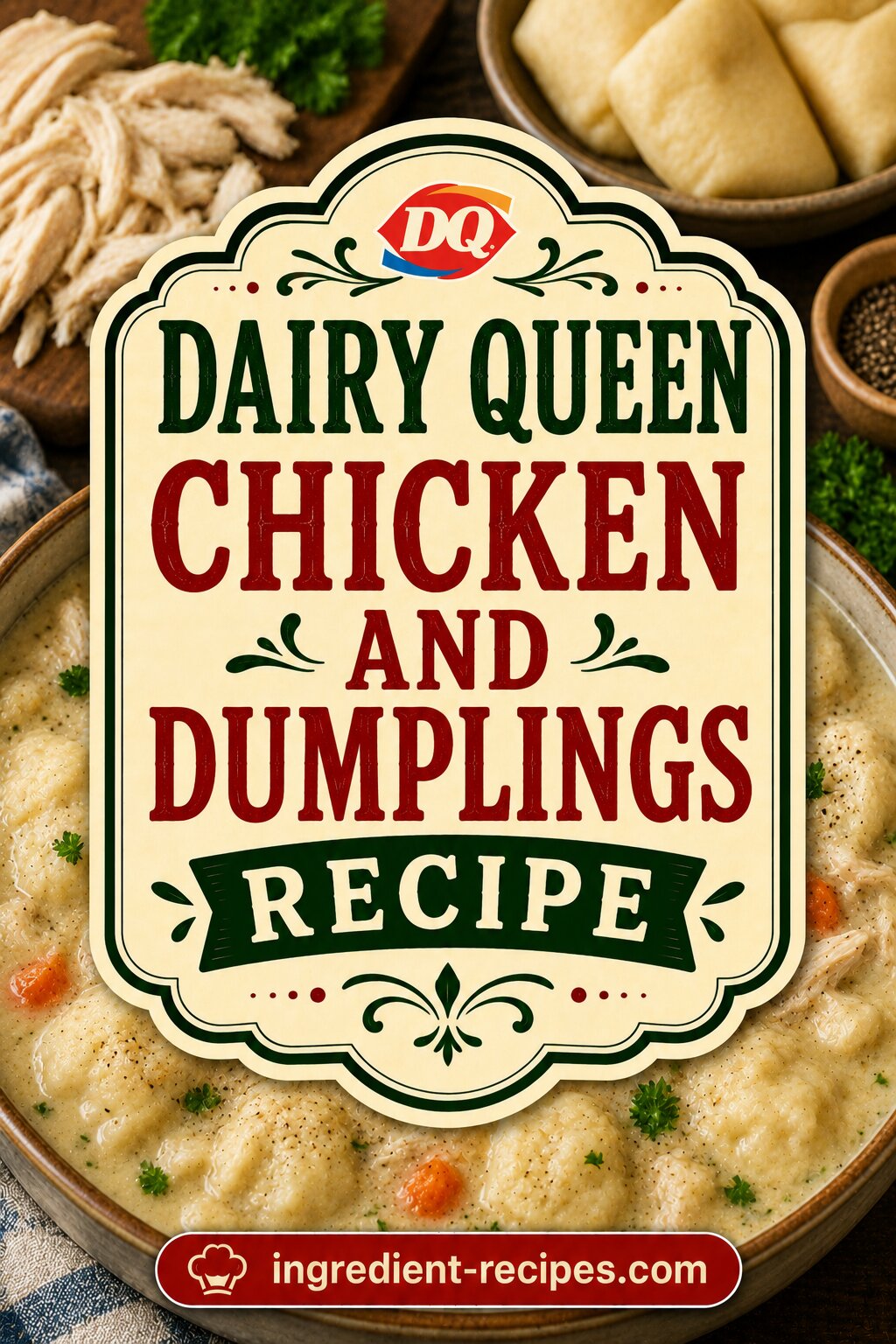 Dairy Queen Chicken and Dumplings Recipe