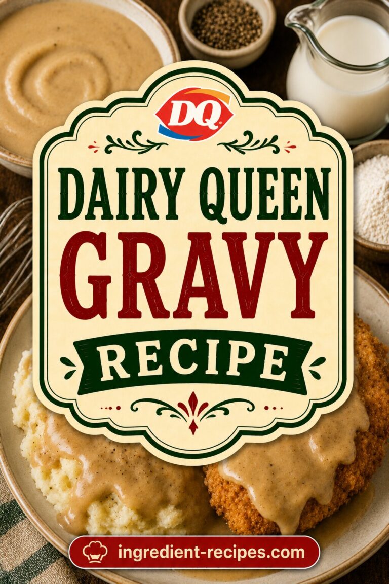 Dairy Queen Gravy Recipe