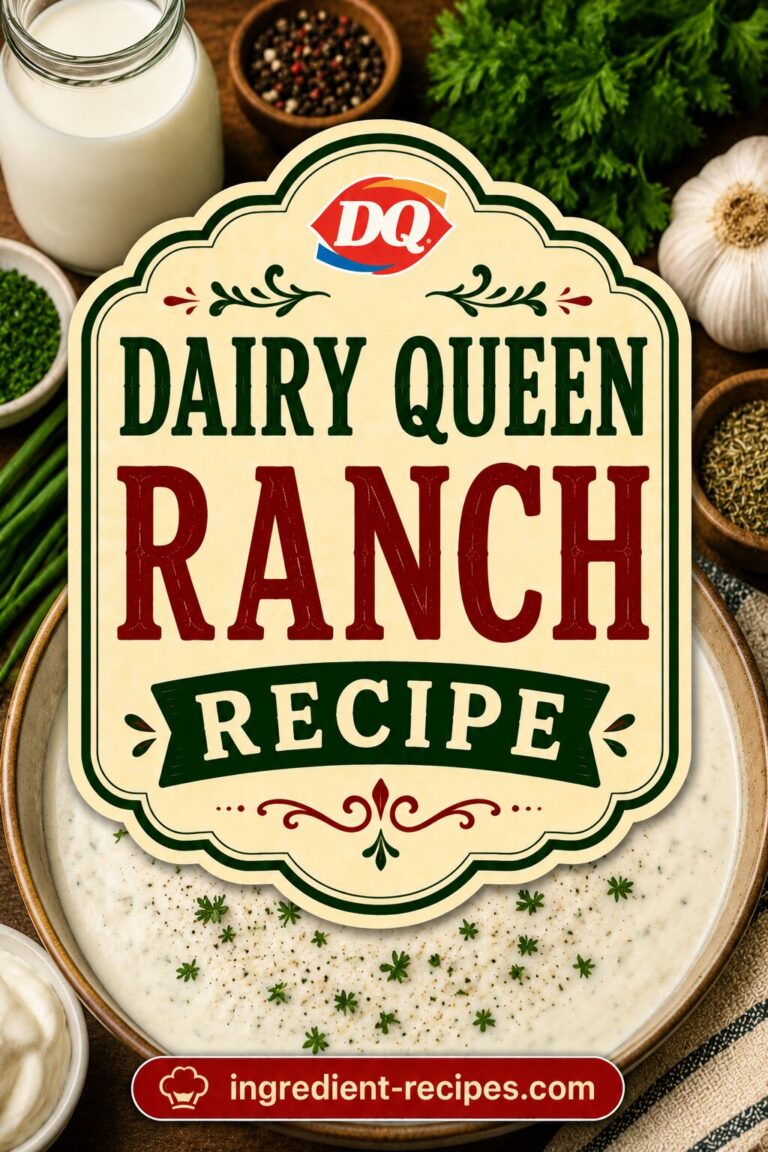 Dairy Queen Ranch Recipe