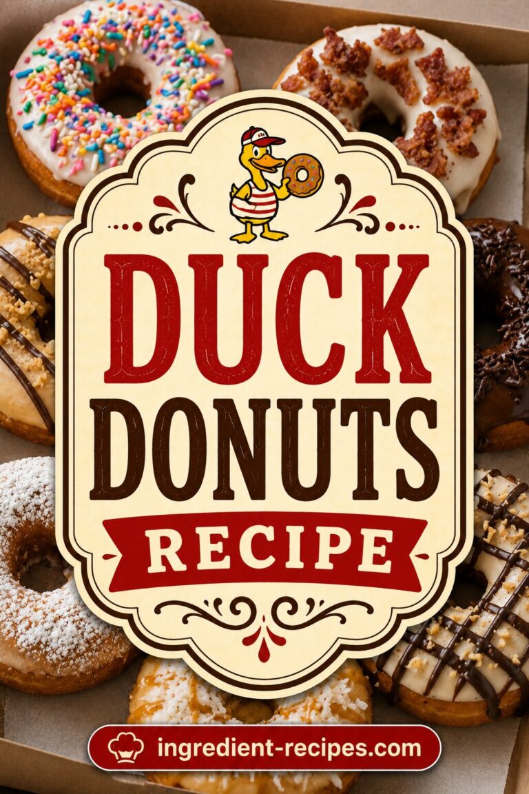 Duck Donuts Recipe