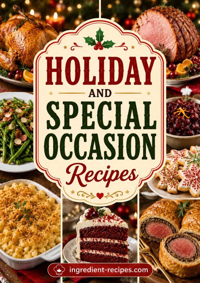 Holiday and Special Occasion Recipes