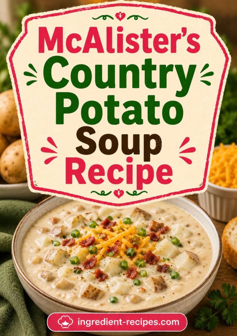 McAlister's Country Potato Soup Recipe