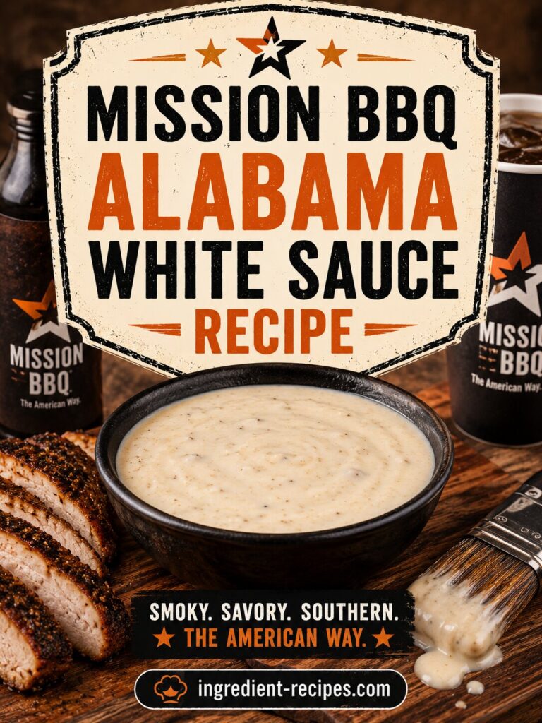 Mission BBQ Alabama White Sauce Recipe: Tangy Southern BBQ Sauce