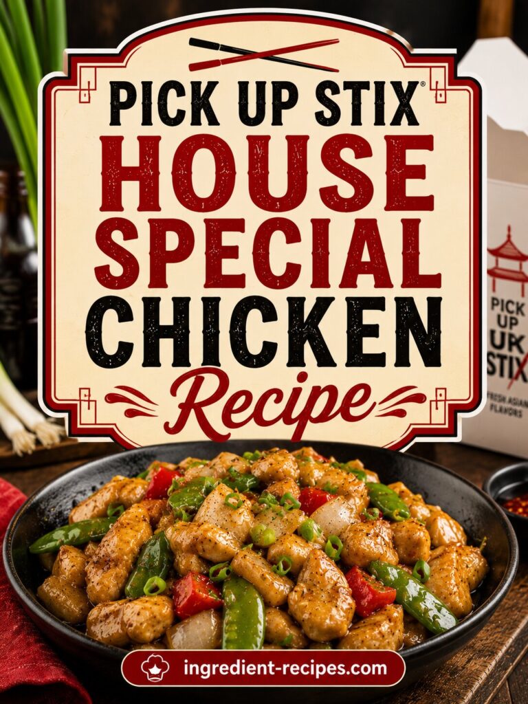 Pick Up Stix House Special Chicken Recipe: Caramelized Delicacy