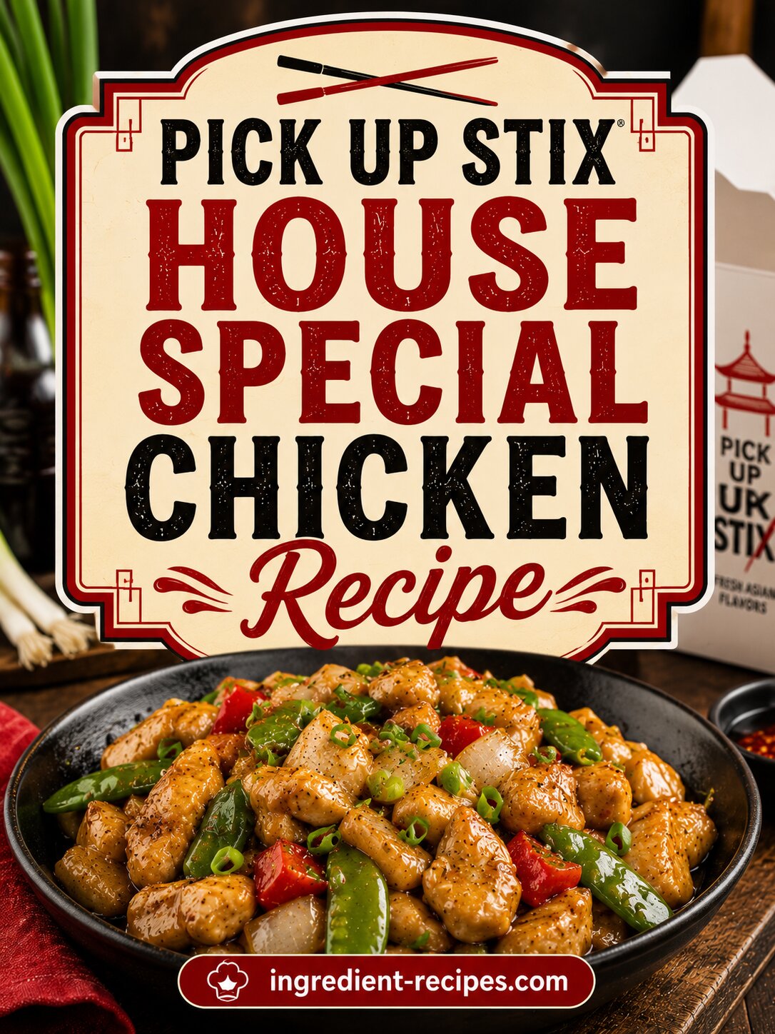 Pick Up Stix House Special Chicken Recipe: Caramelized Delicacy