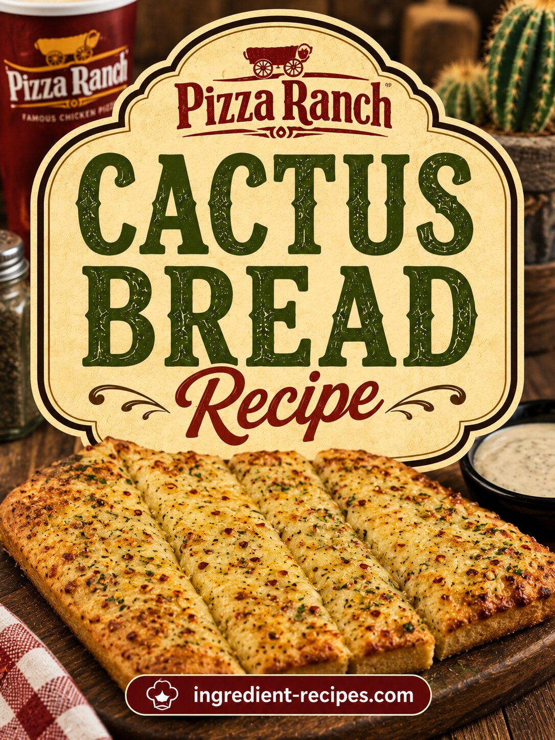 Pizza Ranch Cactus Bread Recipe: Cinnamon Streusel Dessert