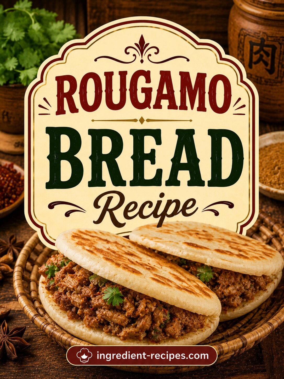 Rougamo Bread Recipe: Flatbread for Xi'an Style Street Food