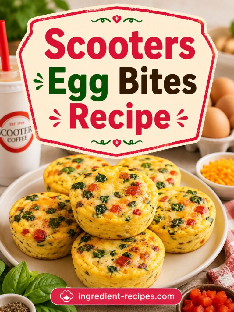 Scooters Egg Bites Recipe: Protein Packed Breakfast Bites