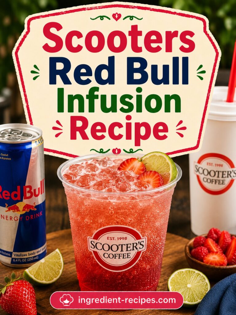 Scooters Red Bull Infusion Recipe