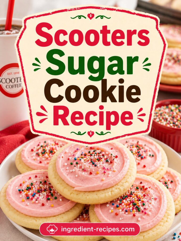 Scooters Sugar Cookie Recipe: Soft Bakery Sugar Cookies