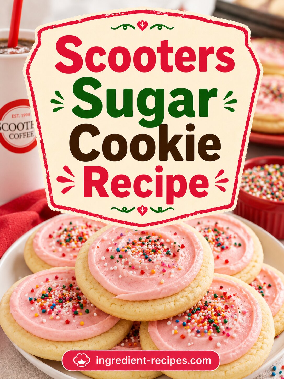 Scooters Sugar Cookie Recipe: Soft Bakery Sugar Cookies
