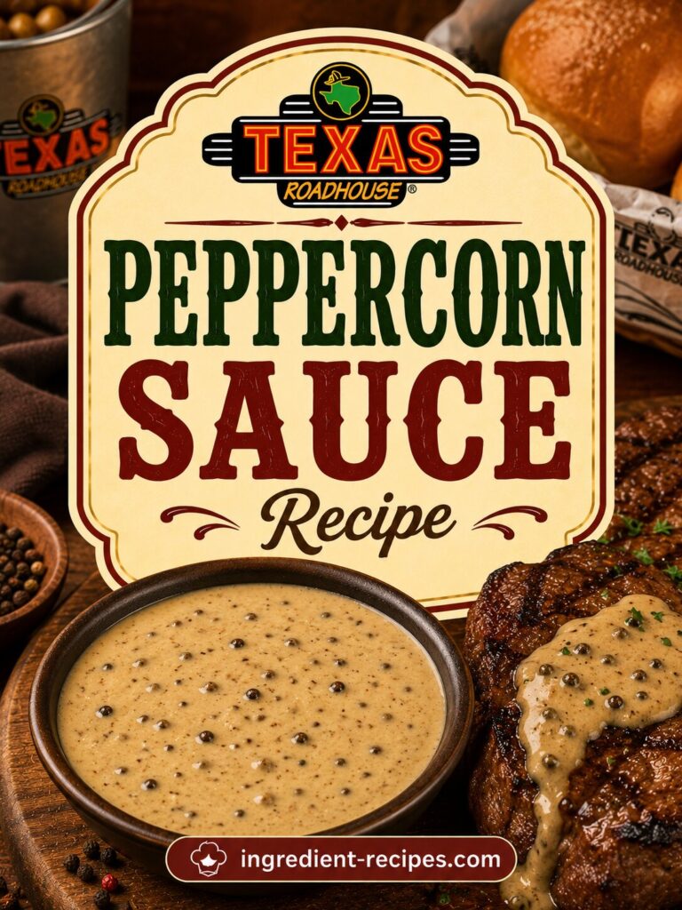Texas Roadhouse Peppercorn Sauce