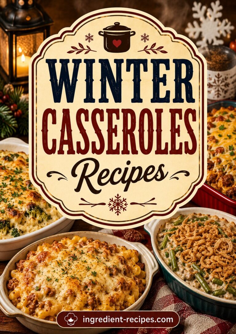 15 Winter Casseroles Recipes: Comfort Food Dishes