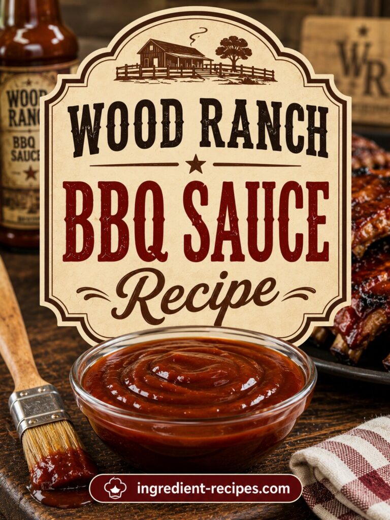 Wood Ranch BBQ Sauce Recipe