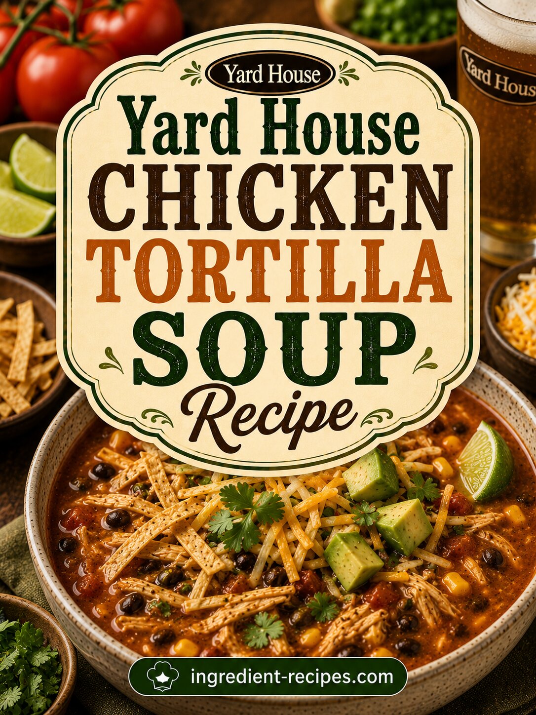 Yard House Chicken Tortilla Soup Recipe: Comfort in Every Bowl
