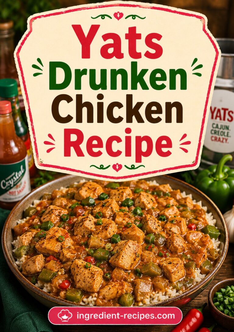 Yats Drunken Chicken Recipe