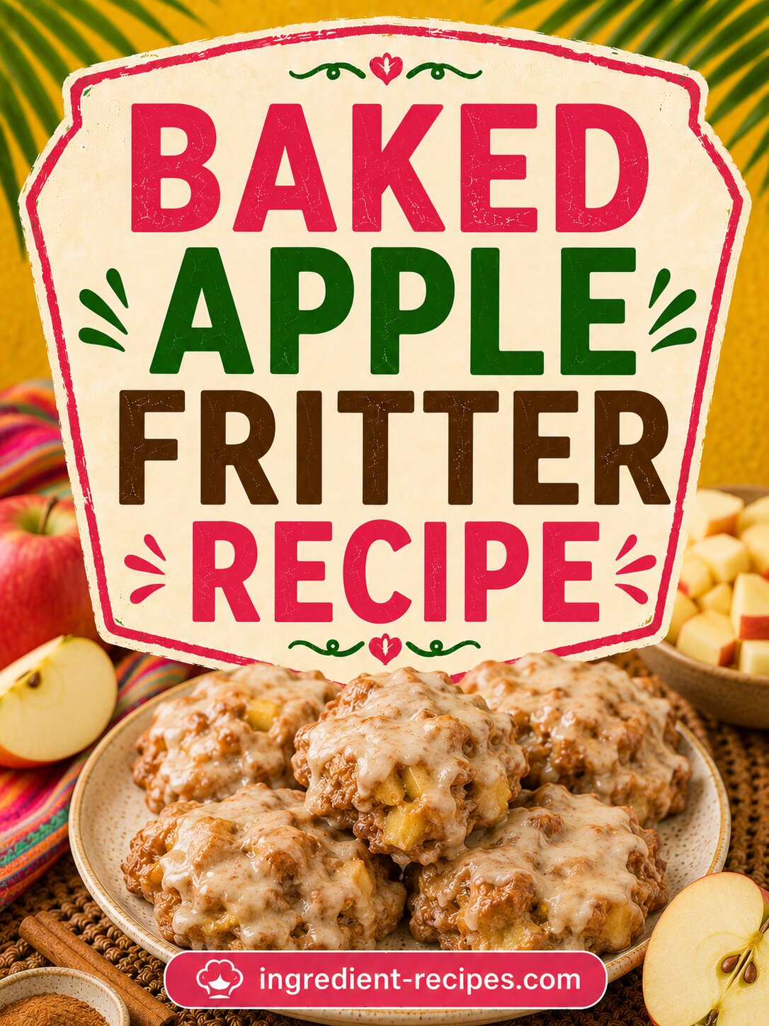 Baked Apple Fritter Recipe