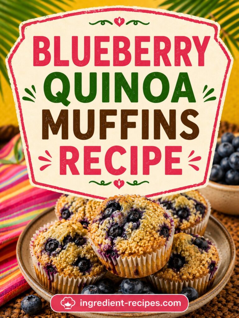 Blueberry Quinoa Muffins Recipe