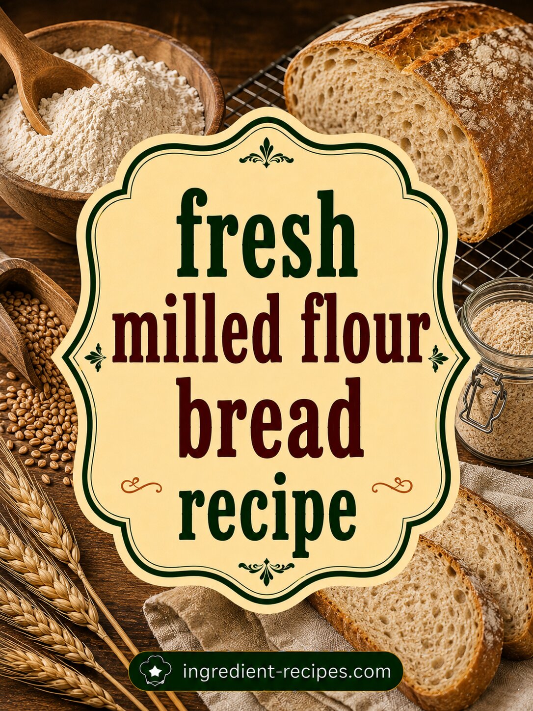 Fresh Milled Flour Bread Recipe: Nutritious Whole Grain Bread
