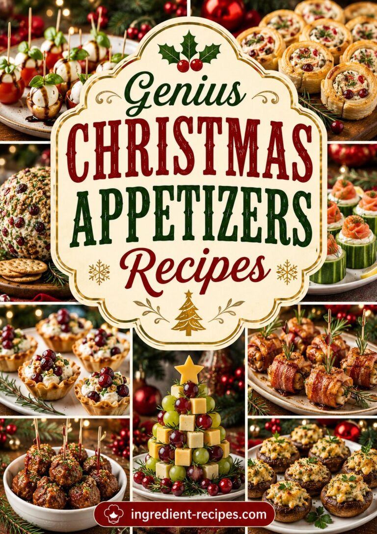 Genius Christmas Appetizers Recipes