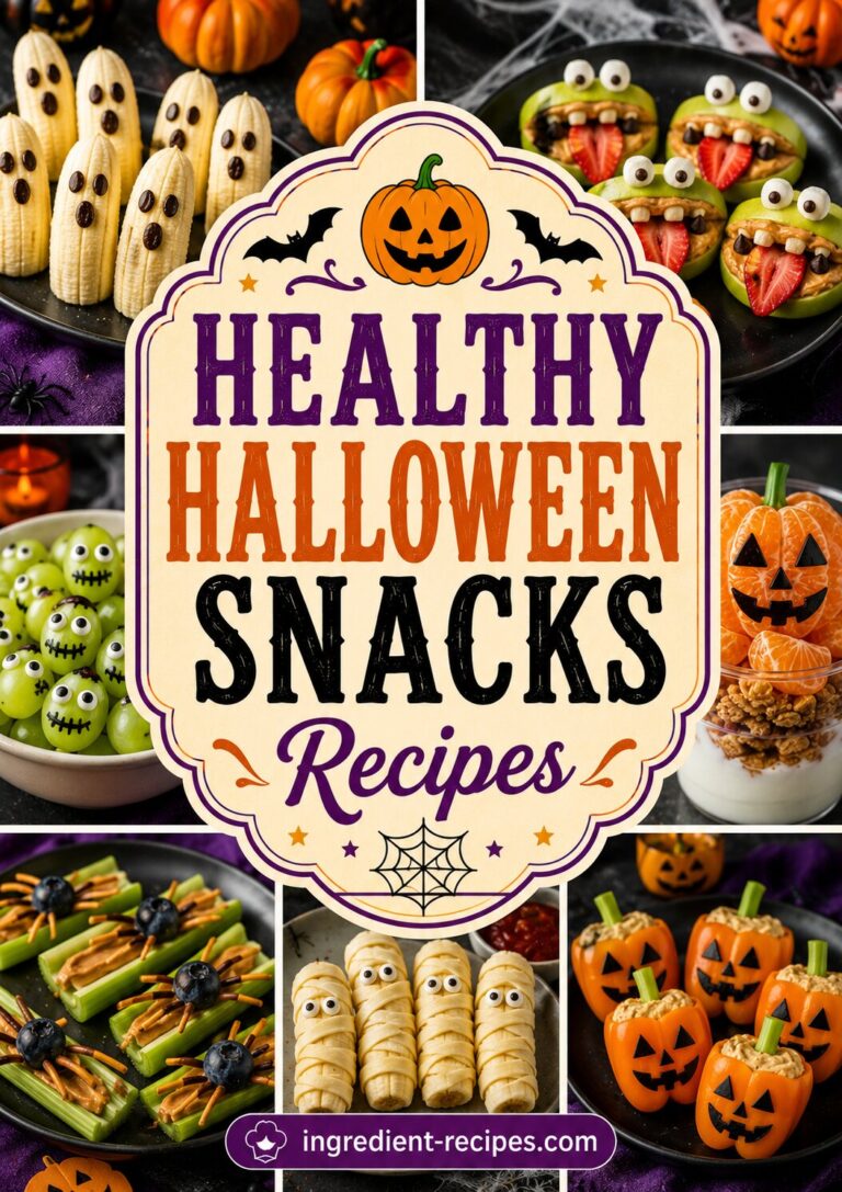 Healthy Halloween Snacks Recipes