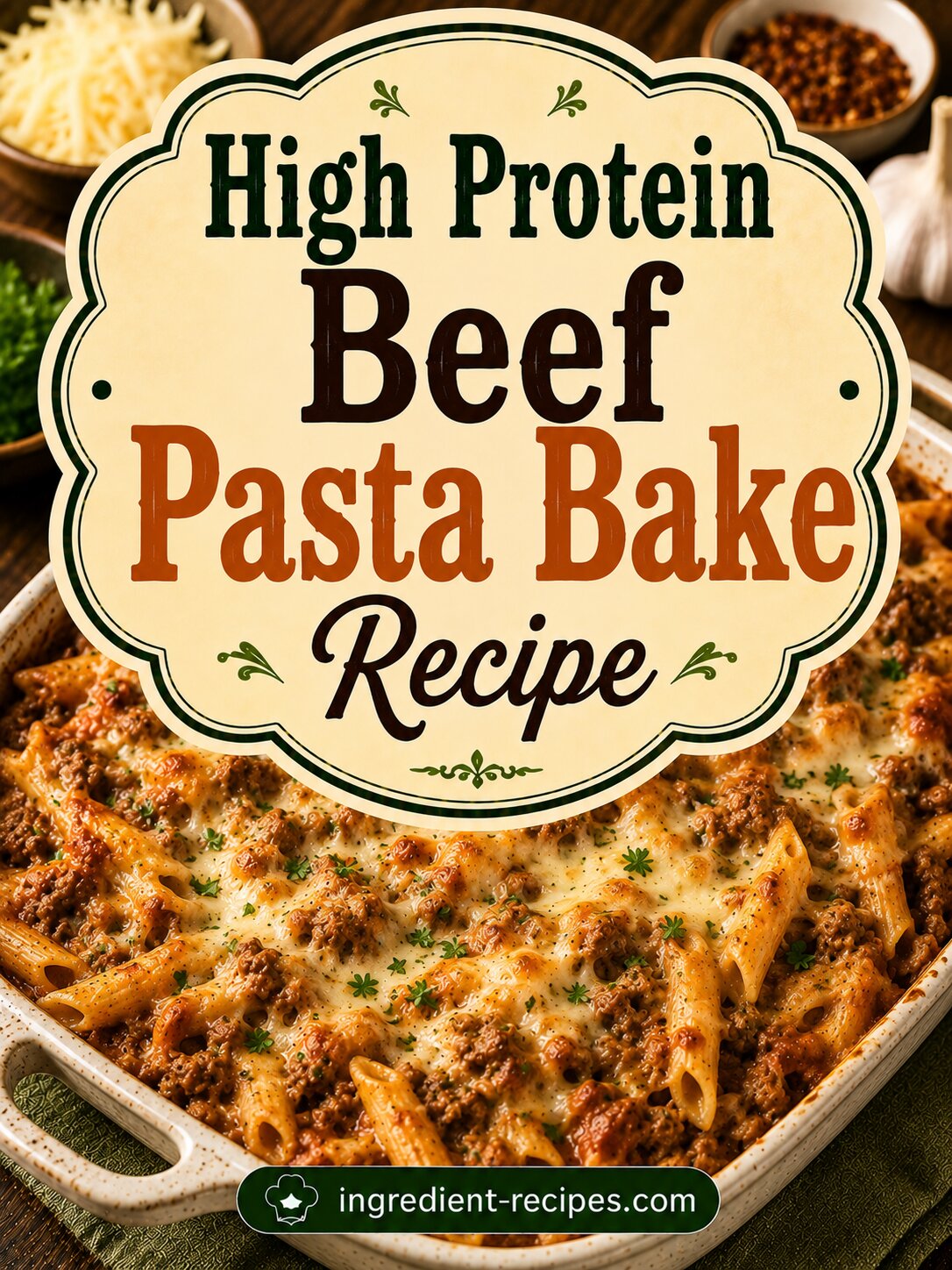 High Protein Beef Pasta Bake Recipe: Breakfast Topper