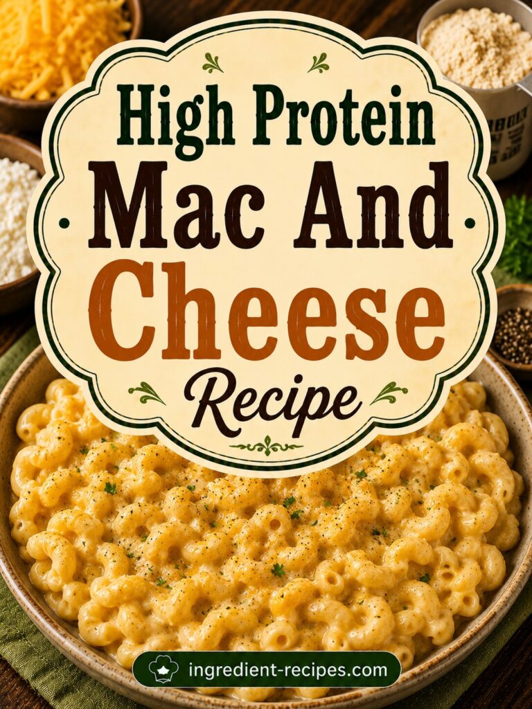 High Protein Mac and Cheese Recipe: Daily Healthy Blend