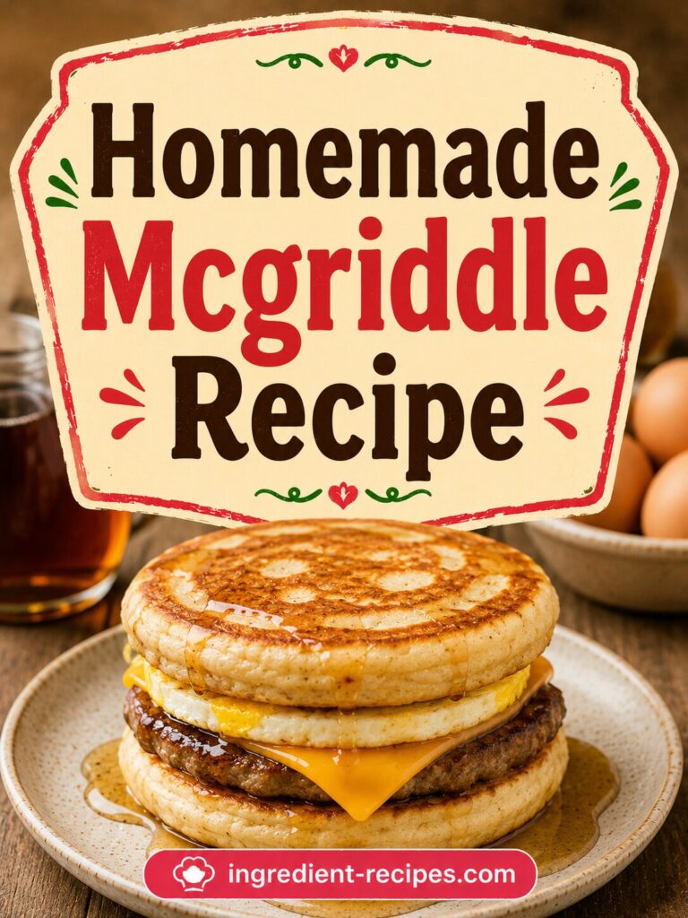 Homemade Mcgriddle Recipe