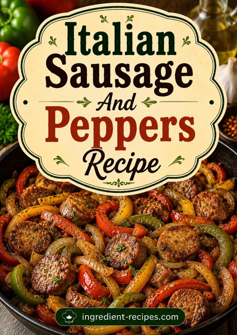 Italian Sausage and Peppers Recipe
