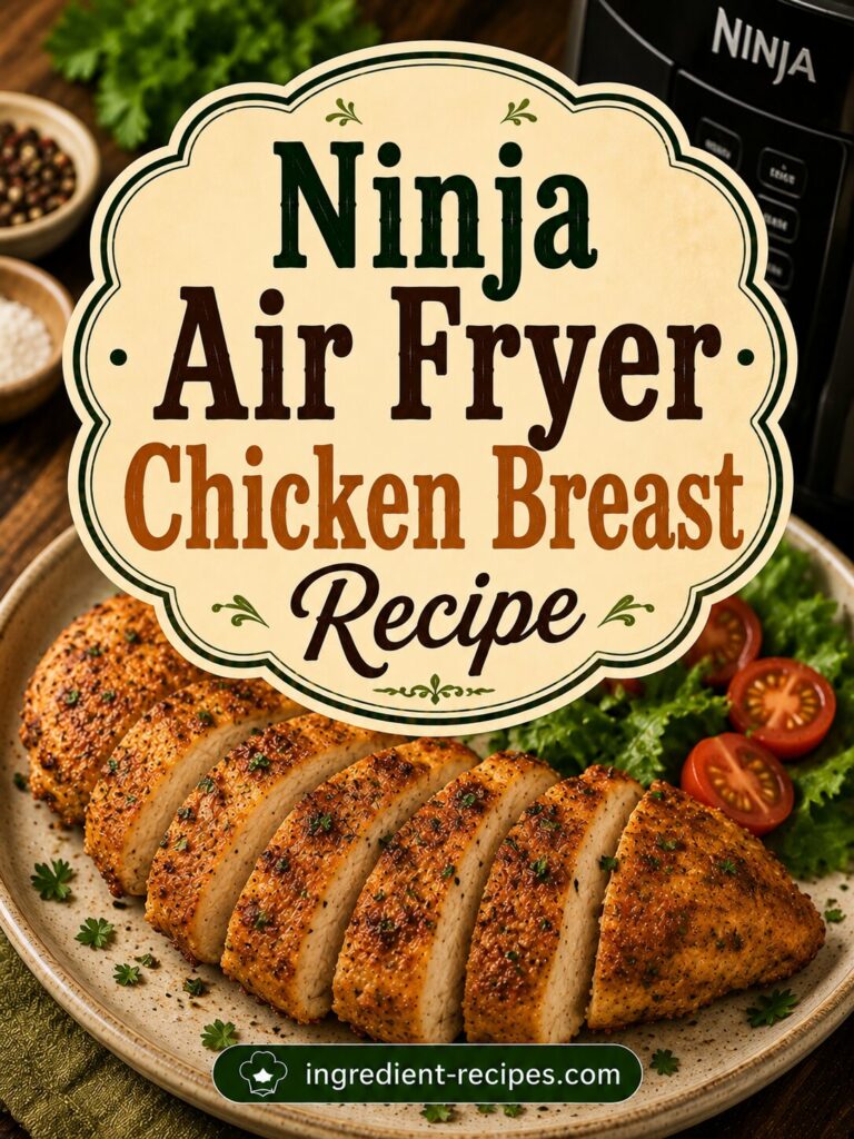Ninja Air Fryer Chicken Breast Recipe: Perfect Every Time