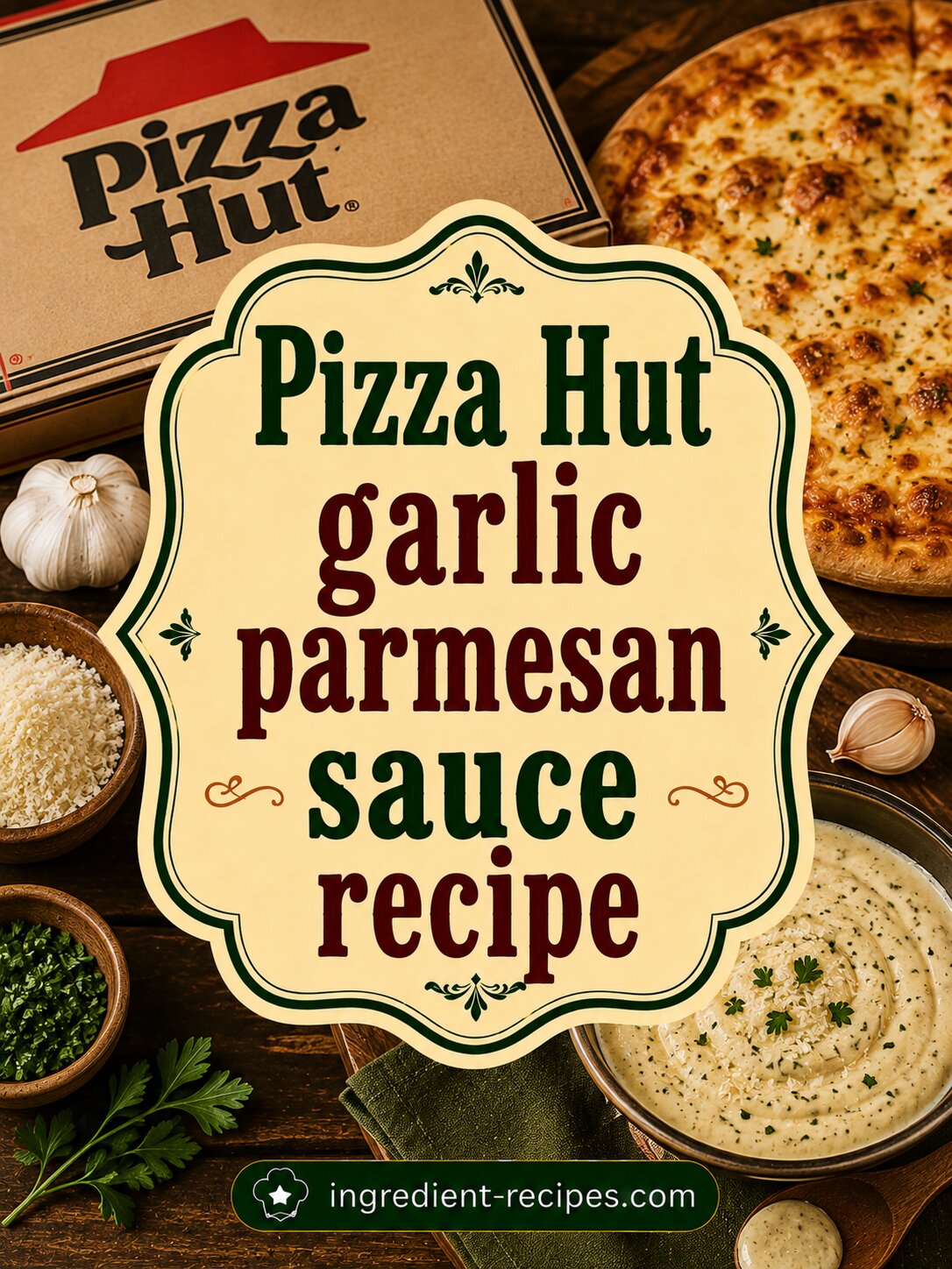 Pizza Hut Garlic Parmesan Sauce Recipe:  Buttery and Flavorful Copycat