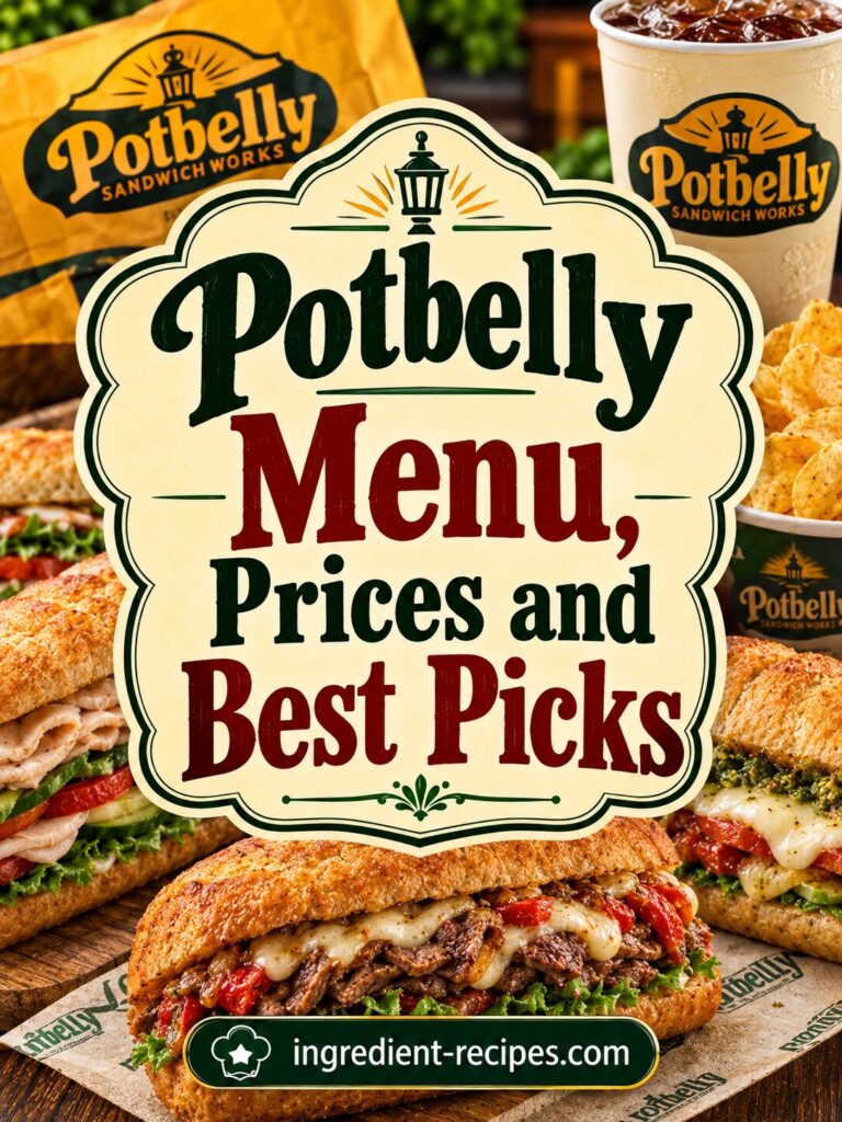 Potbelly Menu Prices and Best Picks: (2026 Guide)
